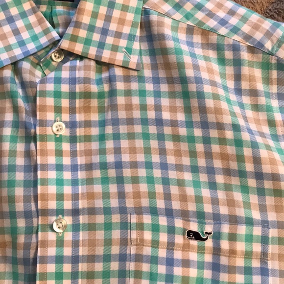 Vineyard Vines Checked Button Up Shirt - Picture 4 of 6